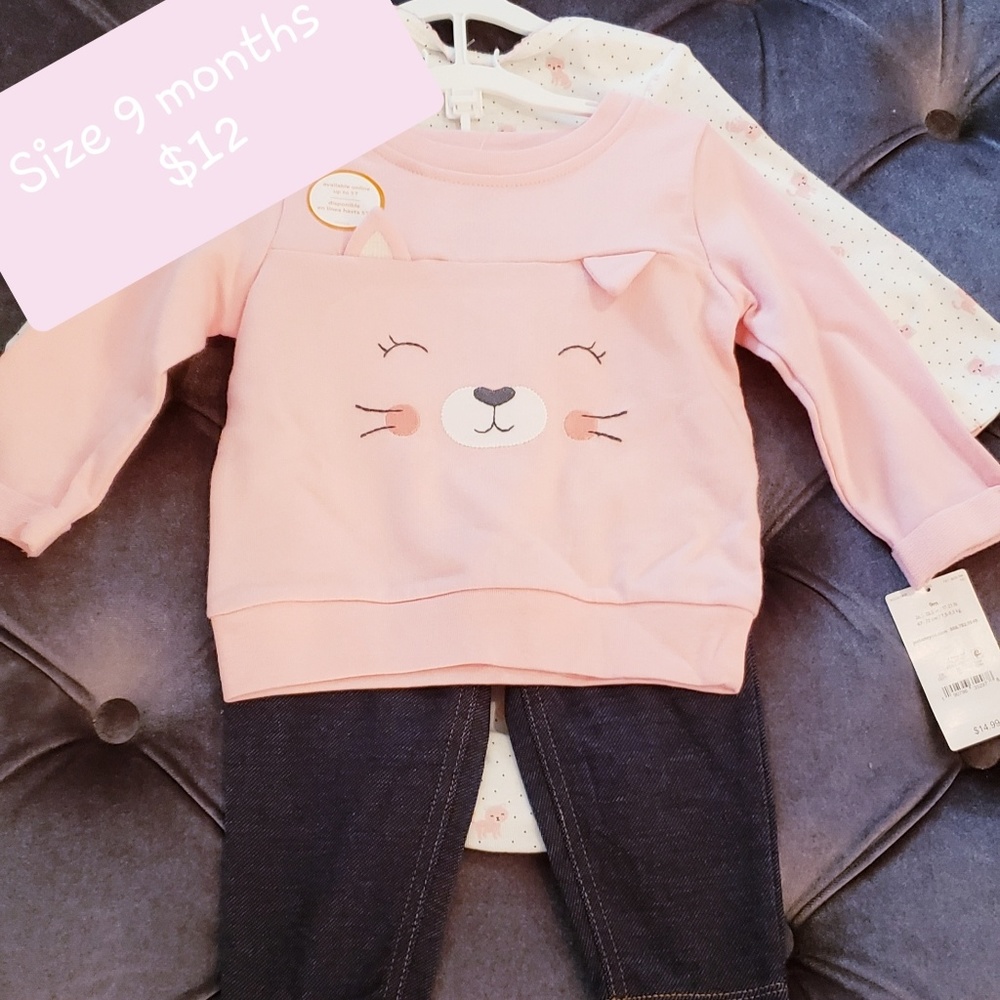 Sweater, long sleeve tshirt and pants